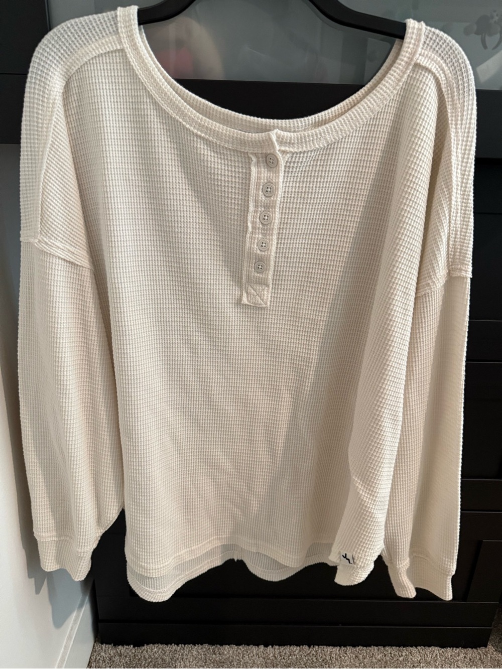 Joylab waffle knit top